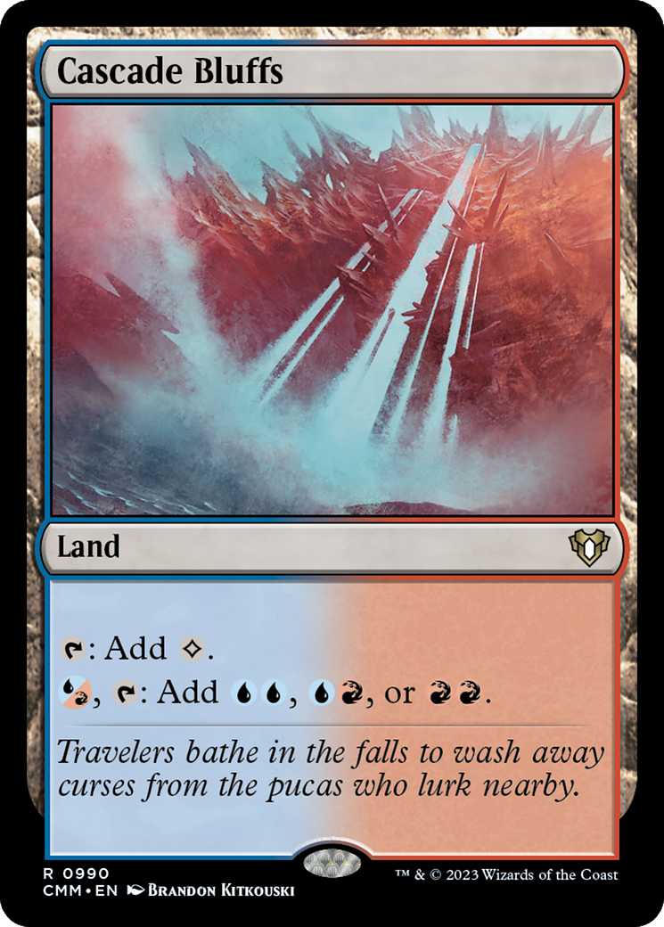 Cascade Bluffs [Commander Masters] | Fandemonia Ltd