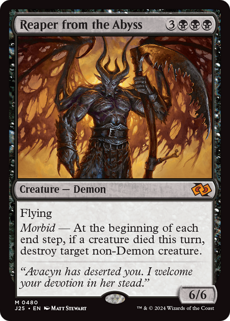Reaper from the Abyss [Foundations Jumpstart] | Fandemonia Ltd