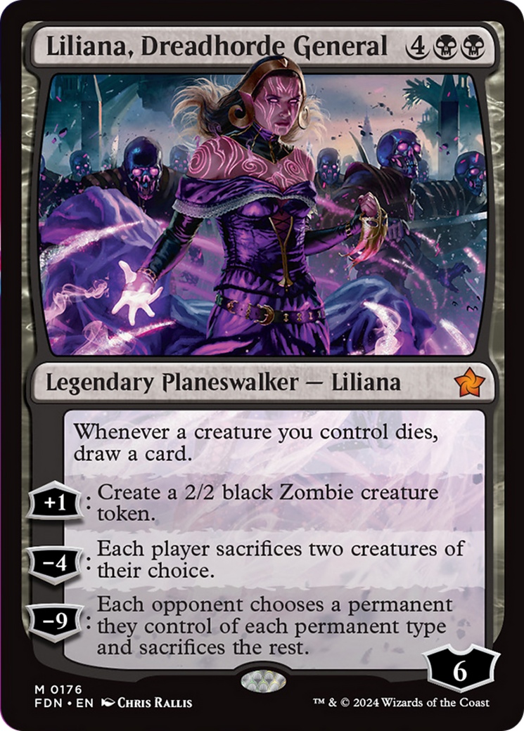 Liliana, Dreadhorde General [Foundations] | Fandemonia Ltd