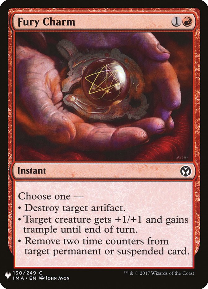 Fury Charm [Mystery Booster] | Fandemonia Ltd