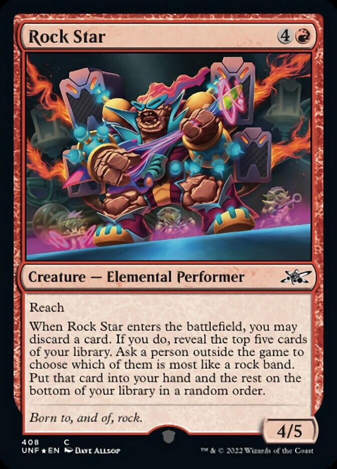Rock Star (Galaxy Foil) [Unfinity] | Fandemonia Ltd