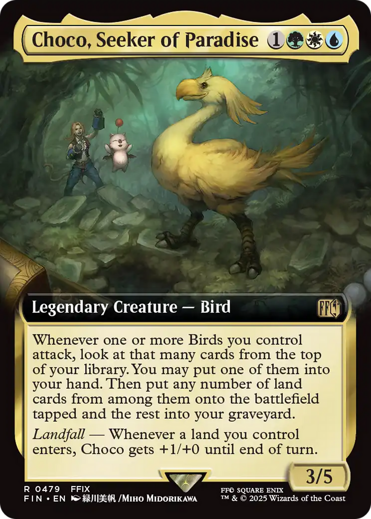 Choco, Seeker of Paradise (Extended Art) [FINAL FANTASY] | Fandemonia Ltd