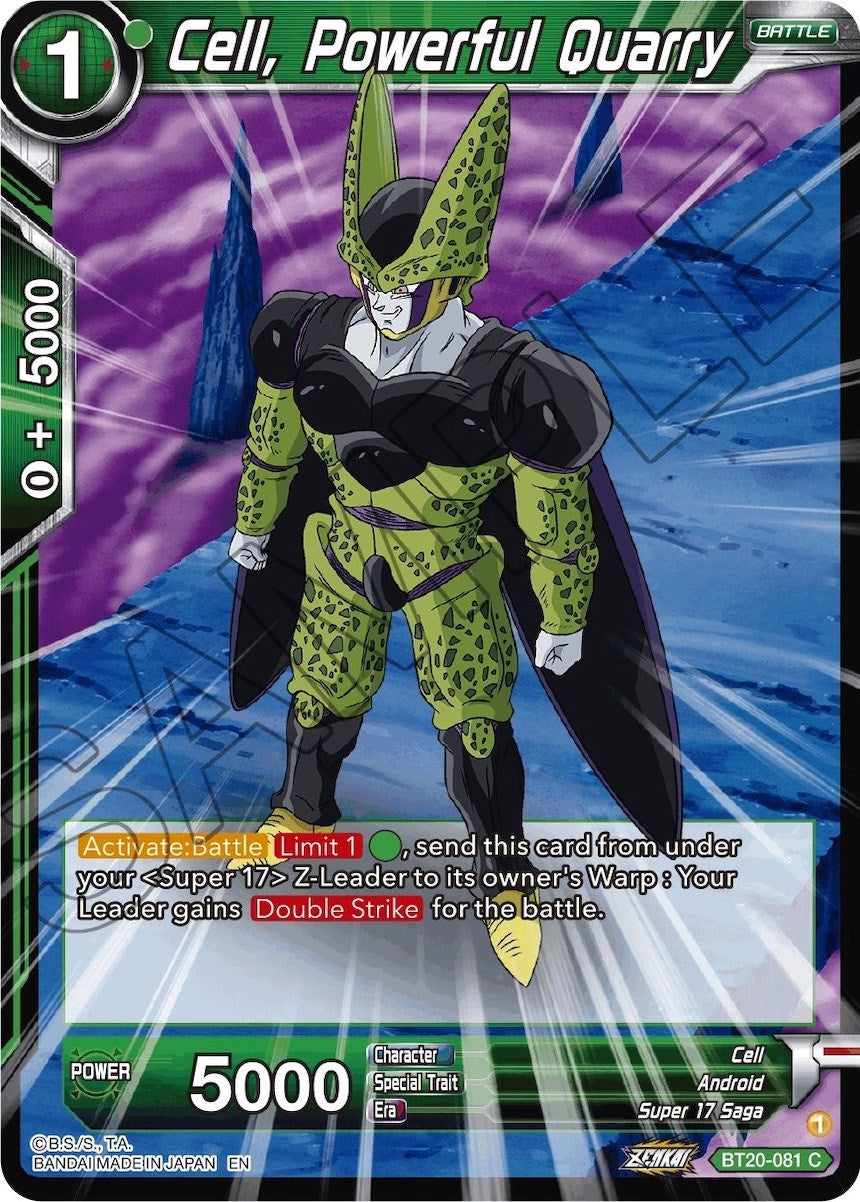 Cell, Powerful Quarry (BT20-081) [Power Absorbed] | Fandemonia Ltd