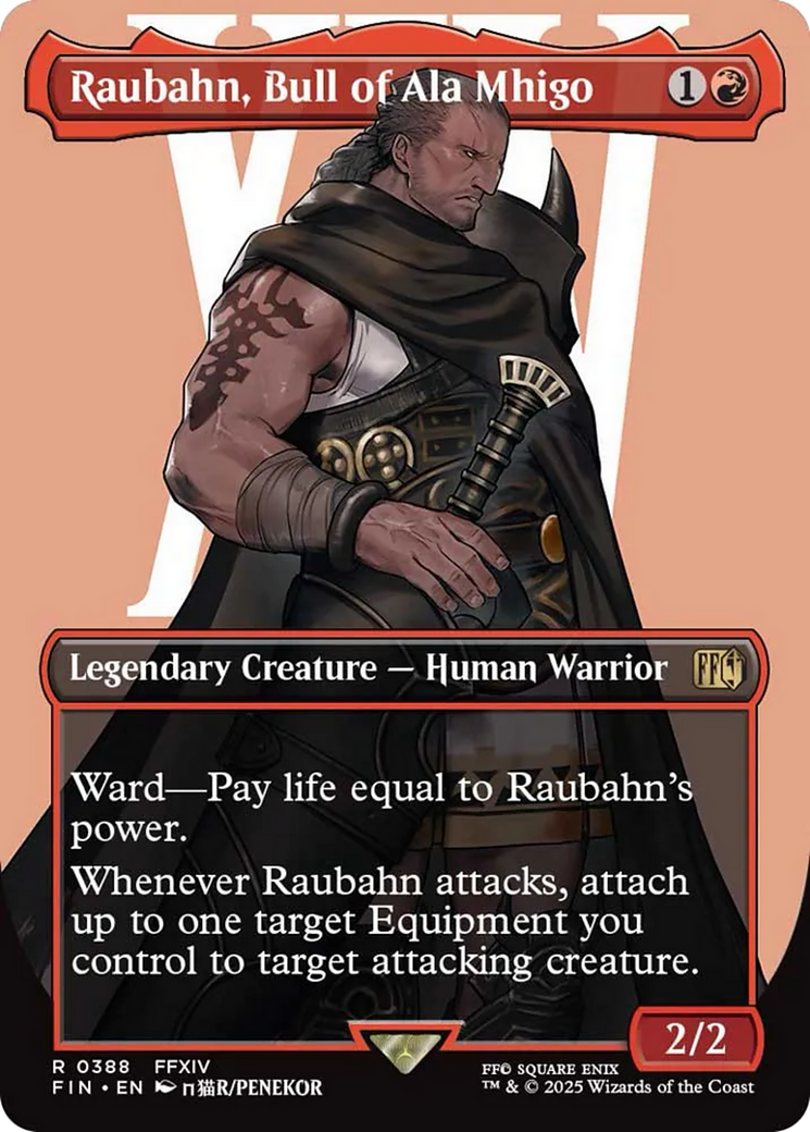 Raubahn, Bull of Ala Mhigo (Borderless) [FINAL FANTASY] | Fandemonia Ltd