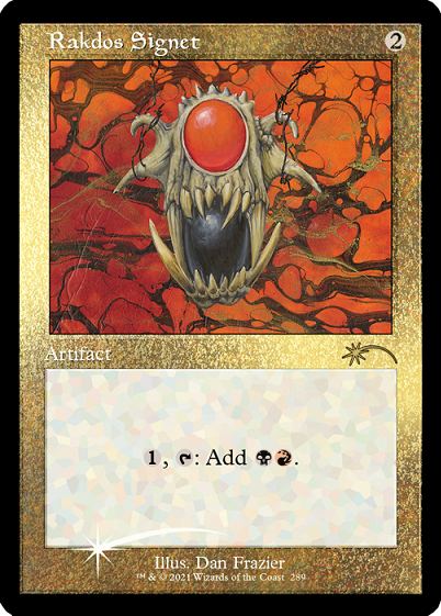Rakdos Signet (Retro) (Foil Etched) [Secret Lair Drop Series] | Fandemonia Ltd