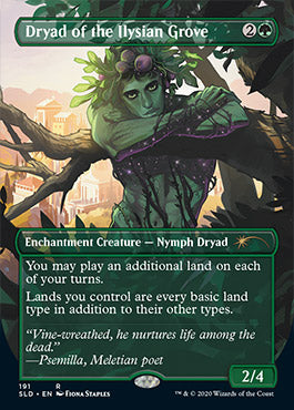 Dryad of the Ilysian Grove (Borderless) [Secret Lair Drop Series] | Fandemonia Ltd