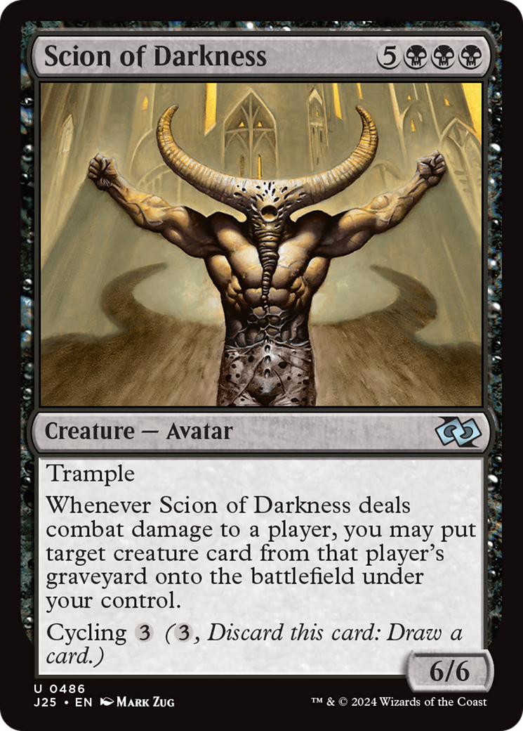 Scion of Darkness [Foundations Jumpstart] | Fandemonia Ltd