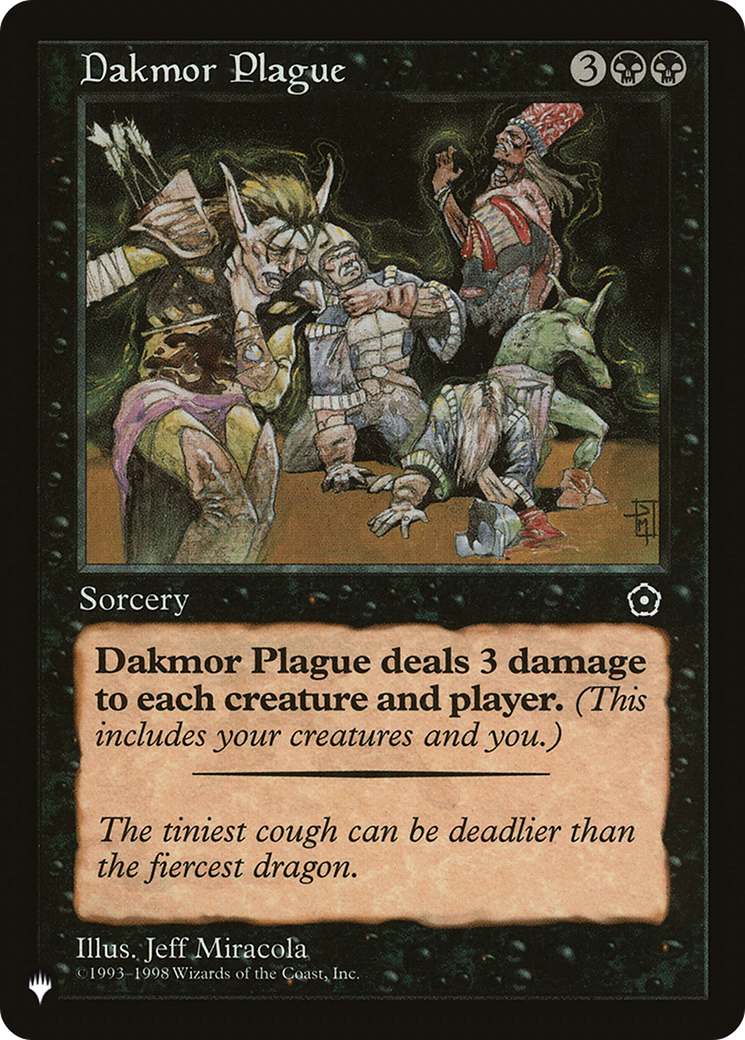 Dakmor Plague [The List] | Fandemonia Ltd