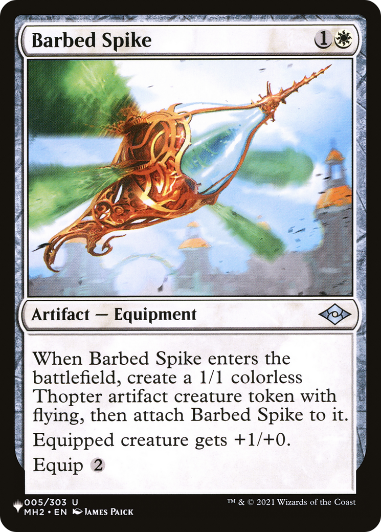 Barbed Spike [The List] | Fandemonia Ltd