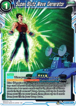 Super Blutz Wave Generator (BT11-057) [Vermilion Bloodline 2nd Edition] | Fandemonia Ltd