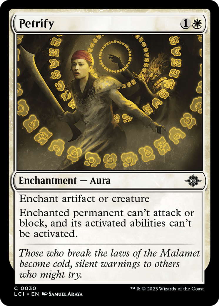 Petrify [The Lost Caverns of Ixalan] | Fandemonia Ltd