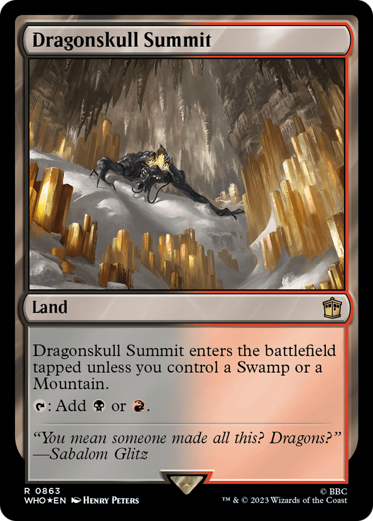 Dragonskull Summit (Surge Foil) [Doctor Who] | Fandemonia Ltd