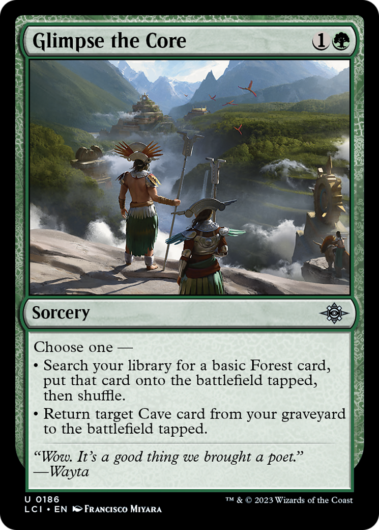 Glimpse the Core [The Lost Caverns of Ixalan] | Fandemonia Ltd