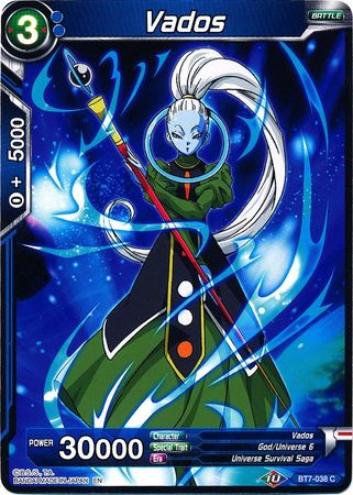 Vados (BT7-038) [Assault of the Saiyans] | Fandemonia Ltd