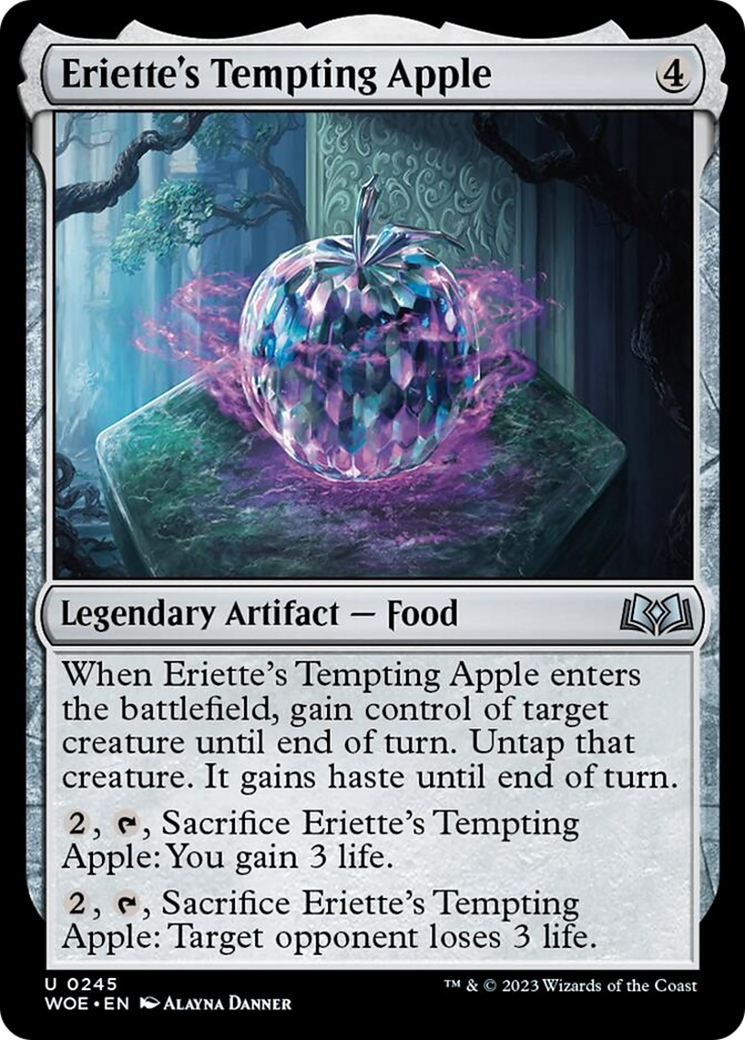 Eriette's Tempting Apple [Wilds of Eldraine] | Fandemonia Ltd
