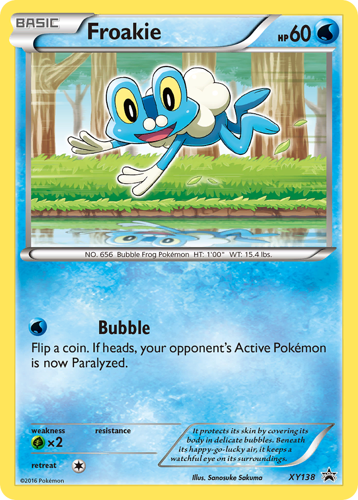 Froakie (XY138) [XY: Black Star Promos] | Fandemonia Ltd
