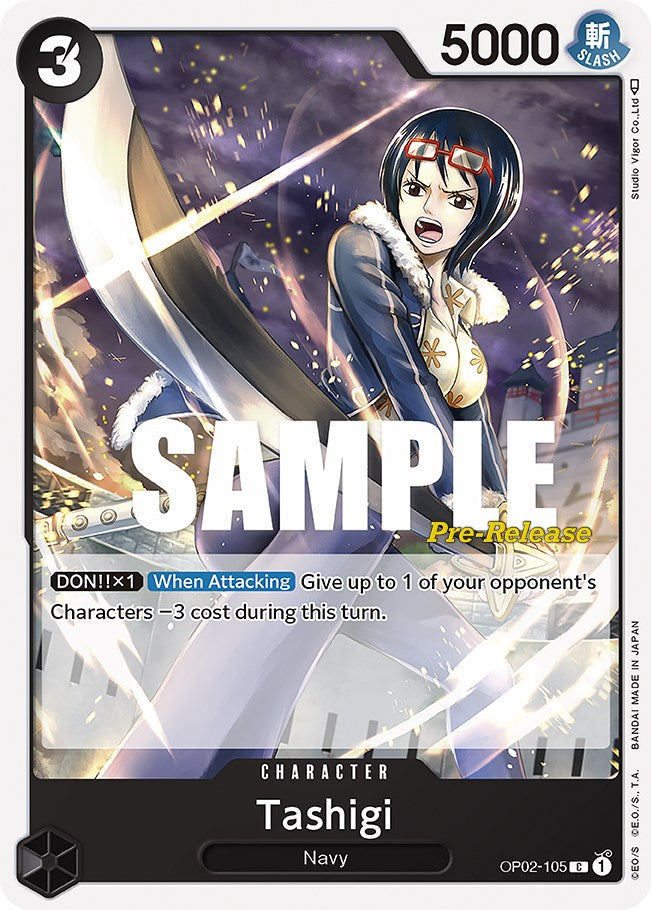 Tashigi [Paramount War Pre-Release Cards] | Fandemonia Ltd