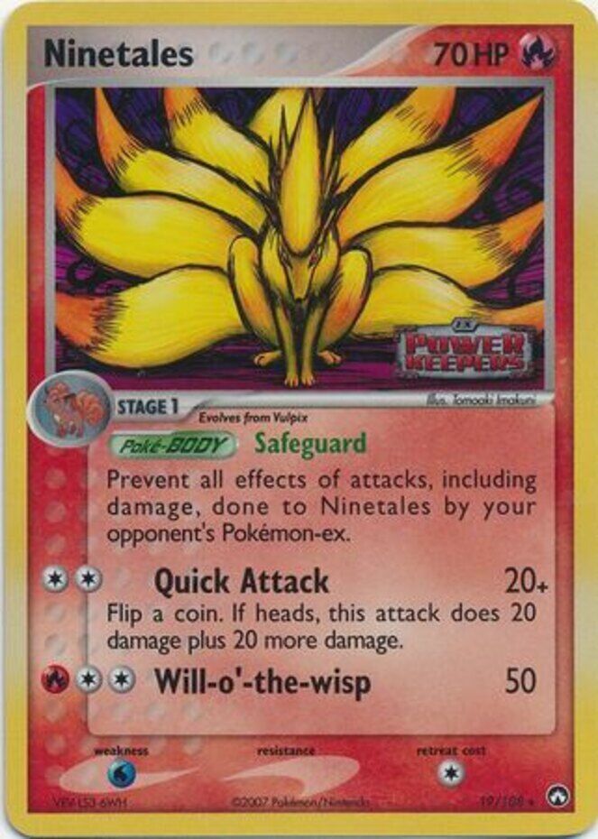 Ninetales (19/108) (Stamped) [EX: Power Keepers] | Fandemonia Ltd