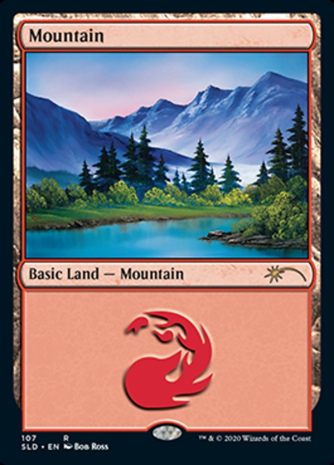Mountain (107) [Secret Lair Drop Series] | Fandemonia Ltd