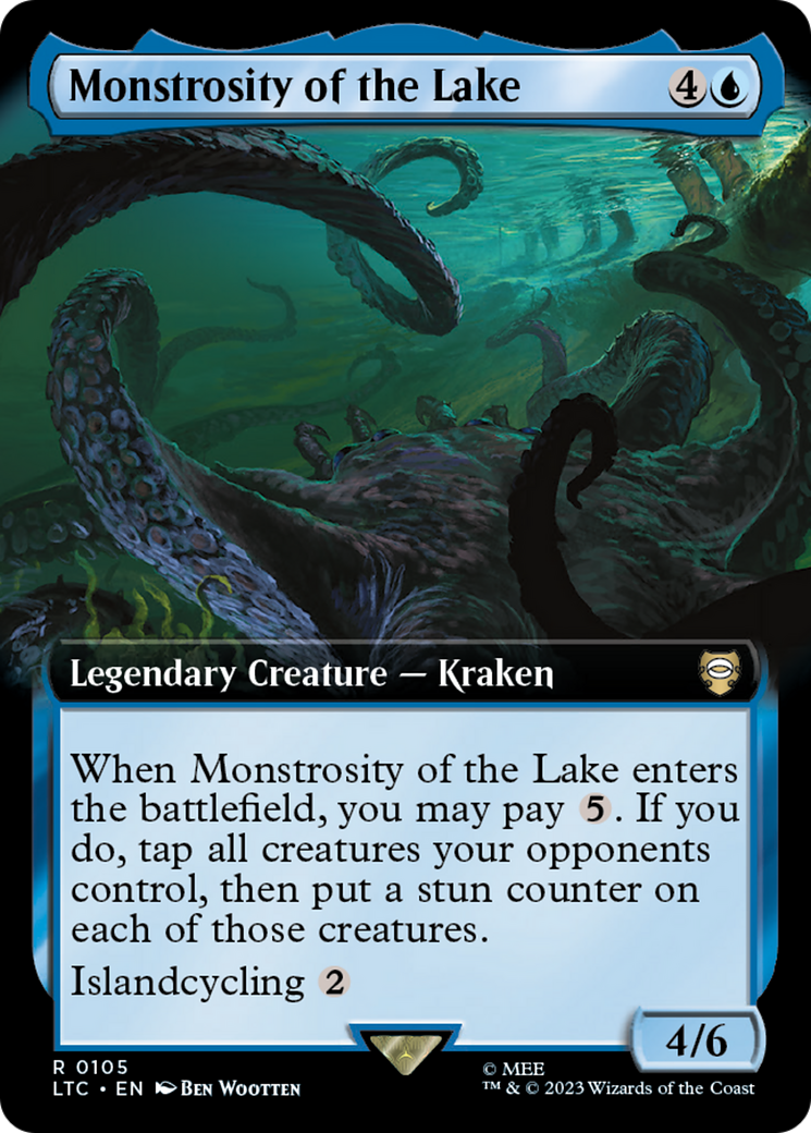 Monstrosity of the Lake (Extended Art) [The Lord of the Rings: Tales of Middle-Earth Commander] | Fandemonia Ltd