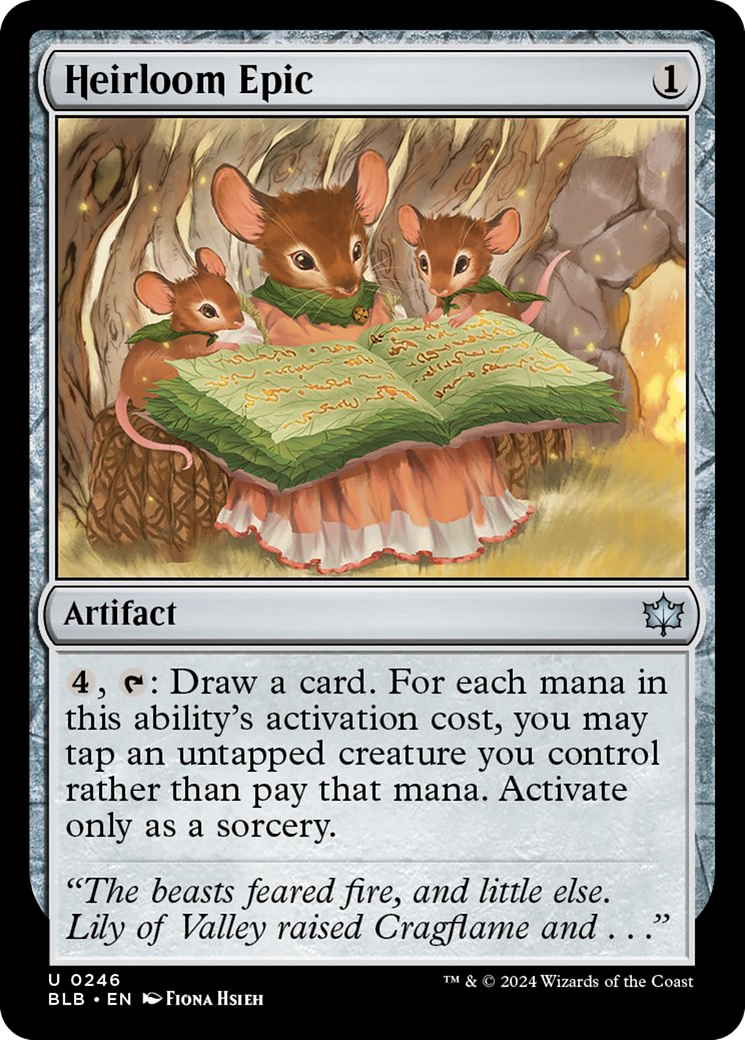 Heirloom Epic [Bloomburrow] | Fandemonia Ltd