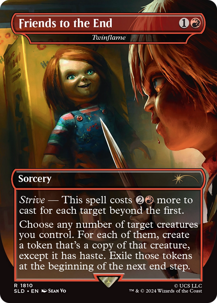 Friends to the End - Twinflame [Secret Lair Drop Series] | Fandemonia Ltd