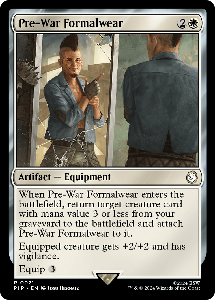 Pre-War Formalwear [Fallout] | Fandemonia Ltd