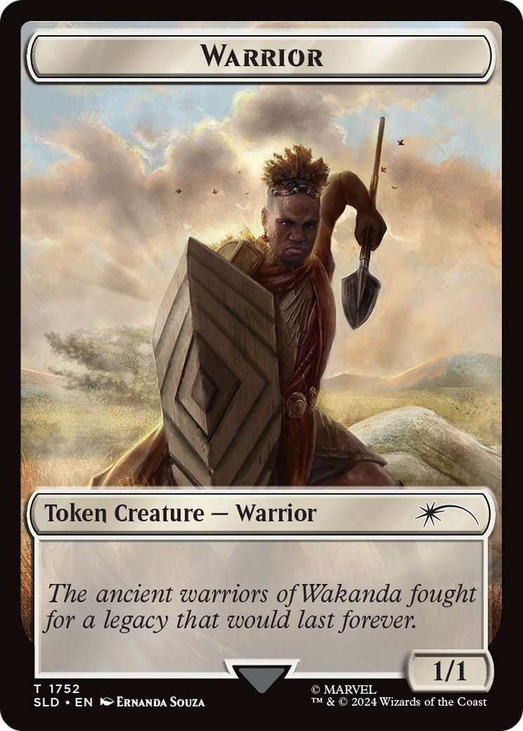 Warrior Token [Secret Lair Drop Series] | Fandemonia Ltd