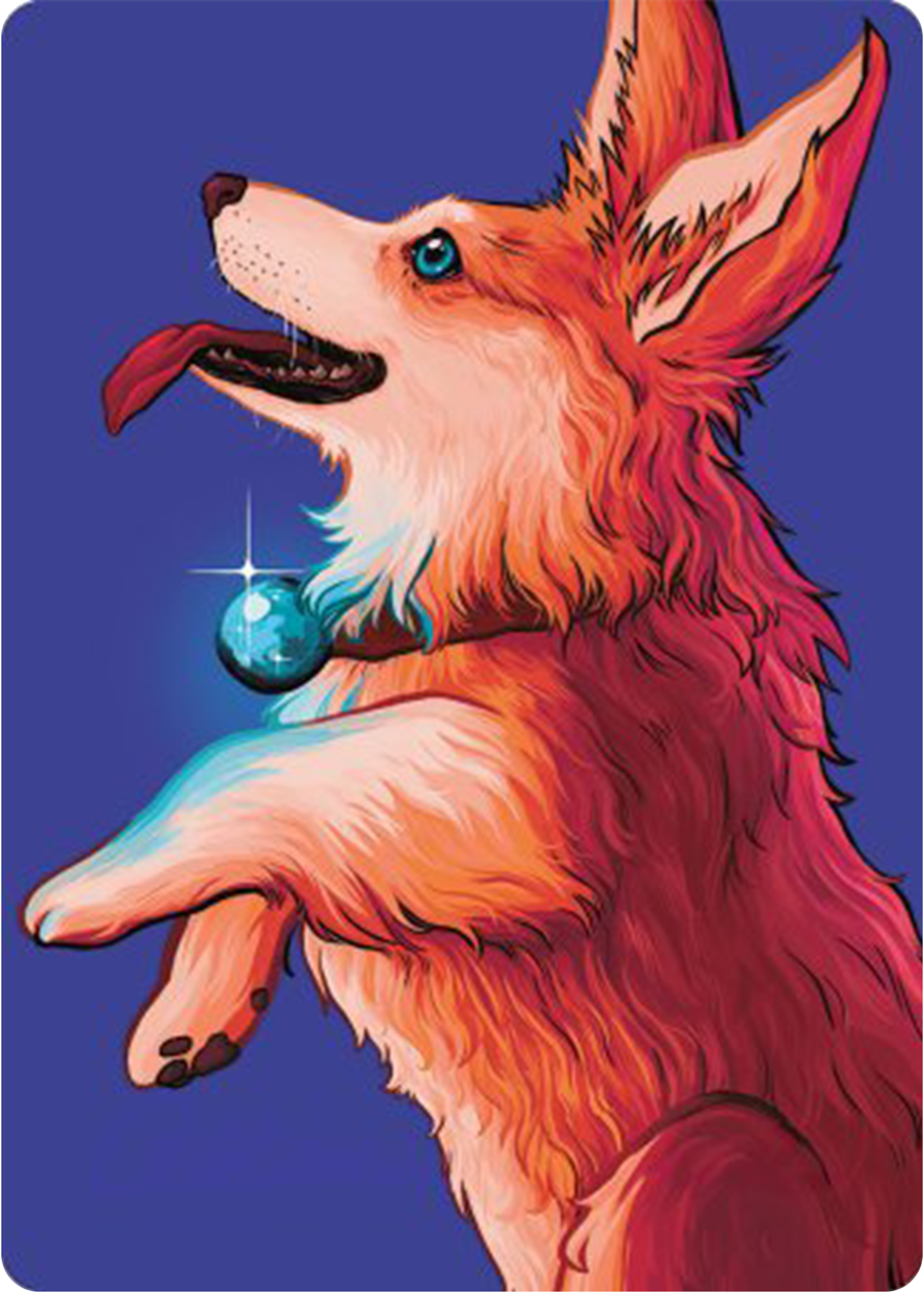 Phelia, Exuberant Shepherd Art Card [Modern Horizons 3 Art Series] | Fandemonia Ltd