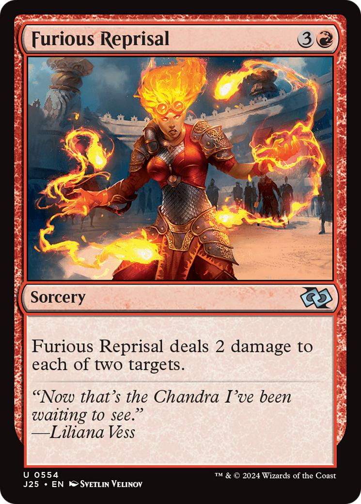 Furious Reprisal [Foundations Jumpstart] | Fandemonia Ltd