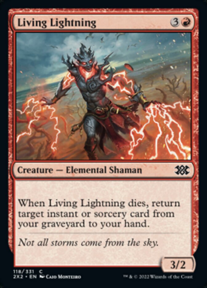 Living Lightning [Double Masters 2022] | Fandemonia Ltd