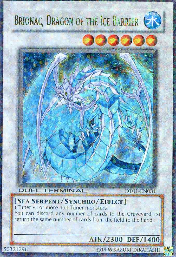 Brionac, Dragon of the Ice Barrier [DT01-EN031] Ultra Rare | Fandemonia Ltd