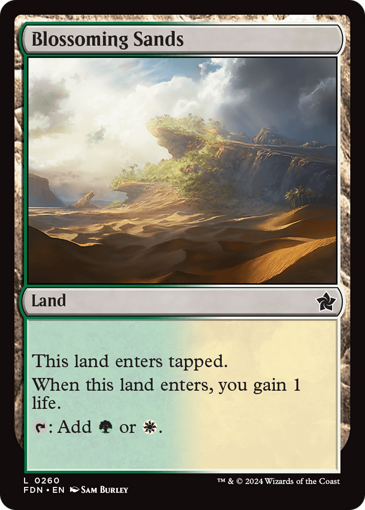 Blossoming Sands [Foundations] | Fandemonia Ltd