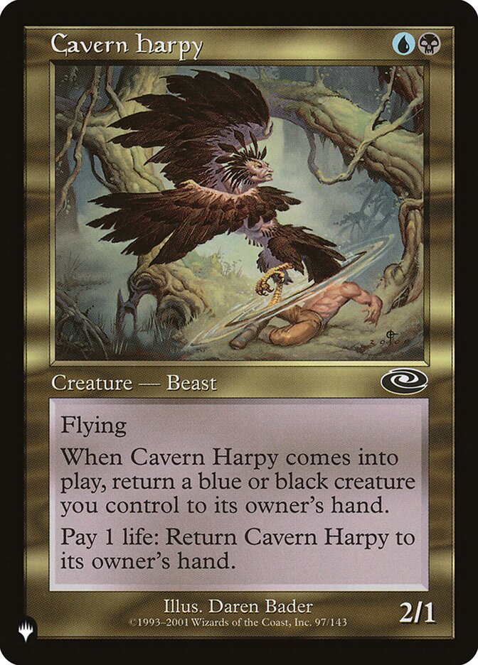 Cavern Harpy [The List] | Fandemonia Ltd