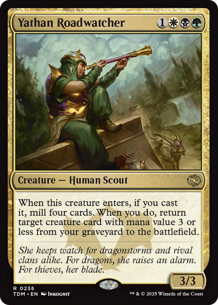 Yathan Roadwatcher [Tarkir: Dragonstorm] | Fandemonia Ltd