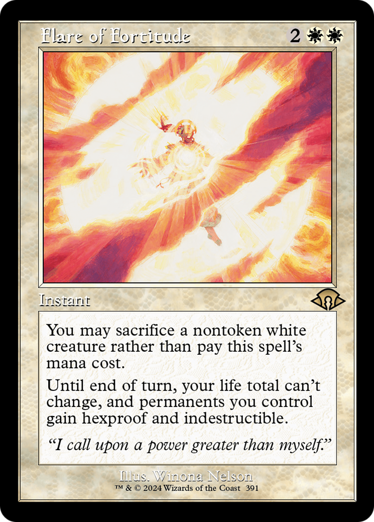 Flare of Fortitude (Retro) [Modern Horizons 3] | Fandemonia Ltd