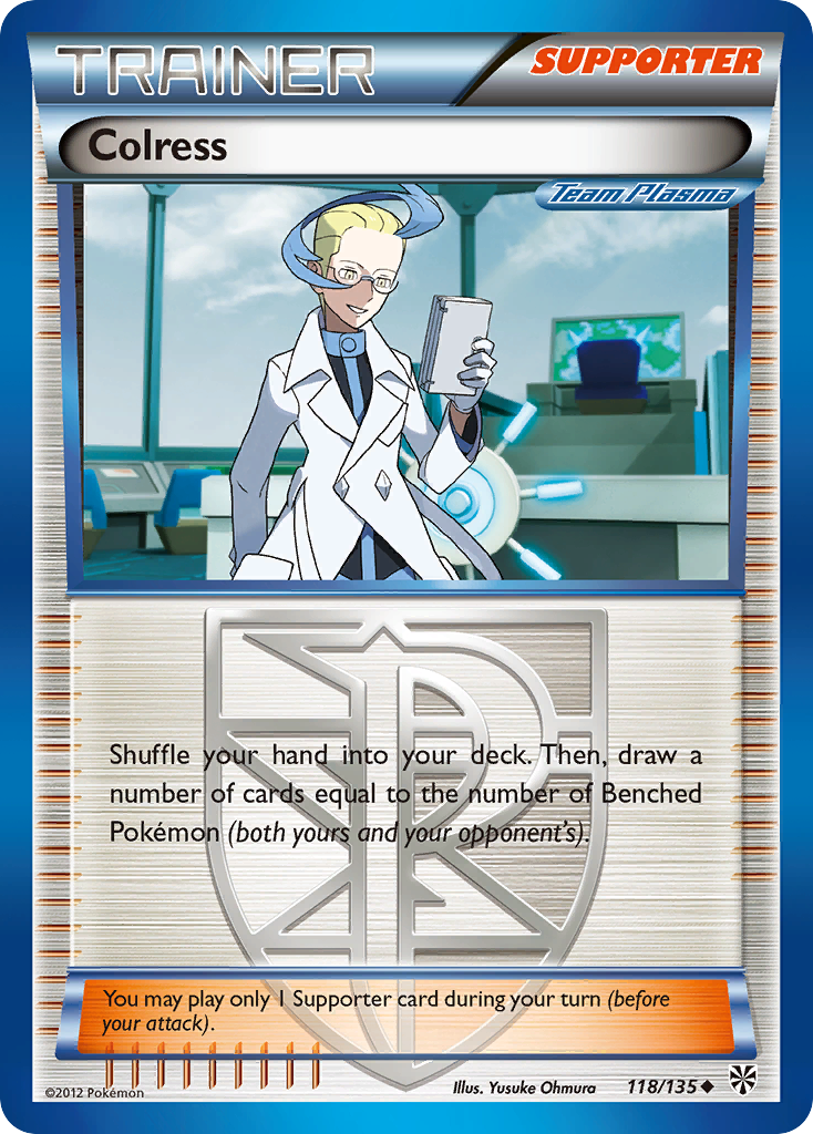Colress (118/135) [Black & White: Plasma Storm] | Fandemonia Ltd