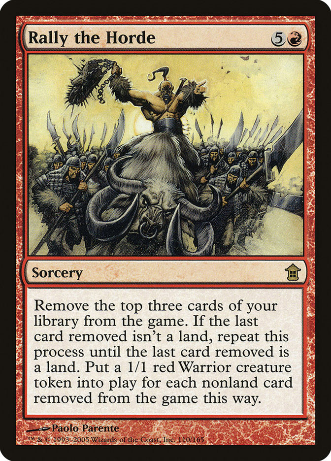 Rally the Horde [Saviors of Kamigawa] | Fandemonia Ltd