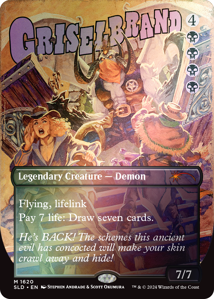 Griselbrand (1620) (Rainbow Foil) [Secret Lair Drop Series] | Fandemonia Ltd