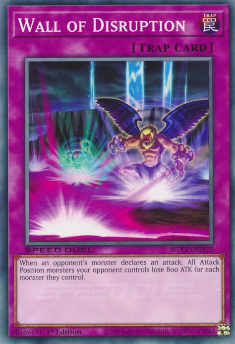 Wall of Disruption [SGX3-ENH20] Common | Fandemonia Ltd