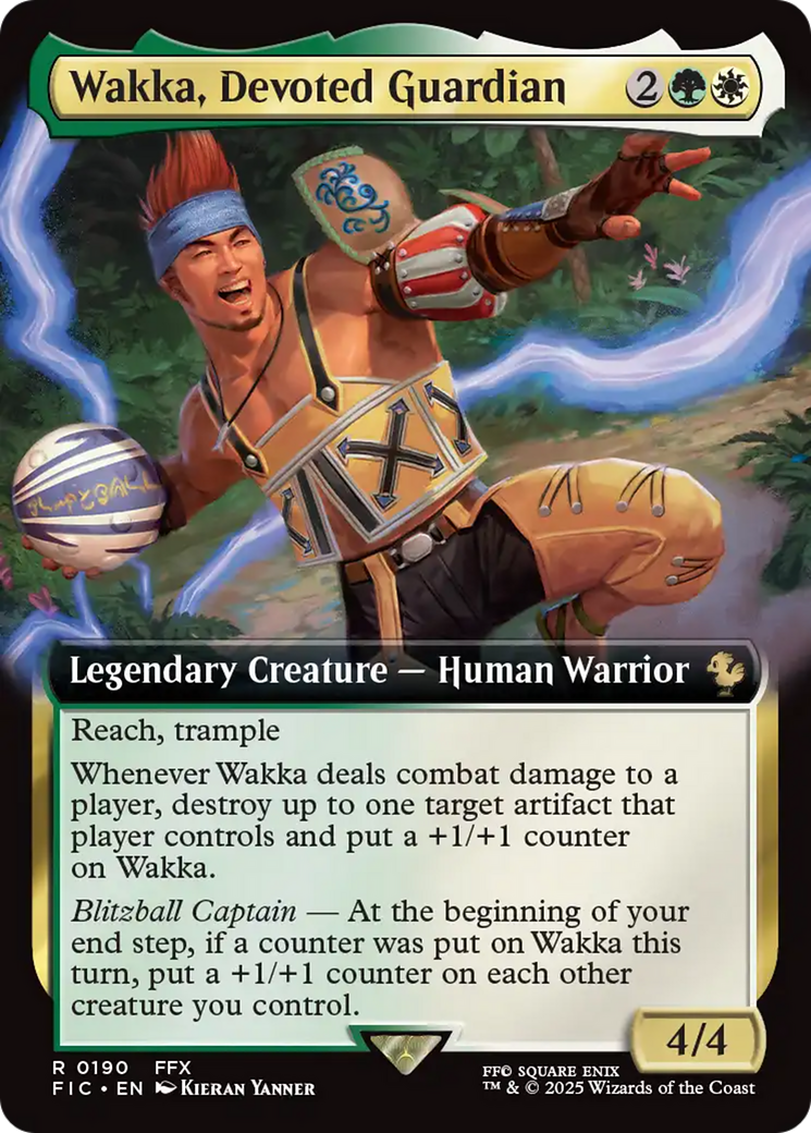 Wakka, Devoted Guardian (Extended Art) [FINAL FANTASY Commander] | Fandemonia Ltd