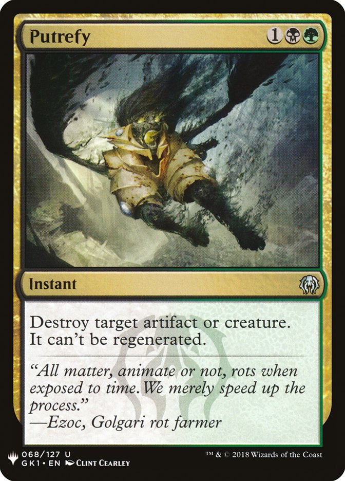 Putrefy [Mystery Booster] | Fandemonia Ltd