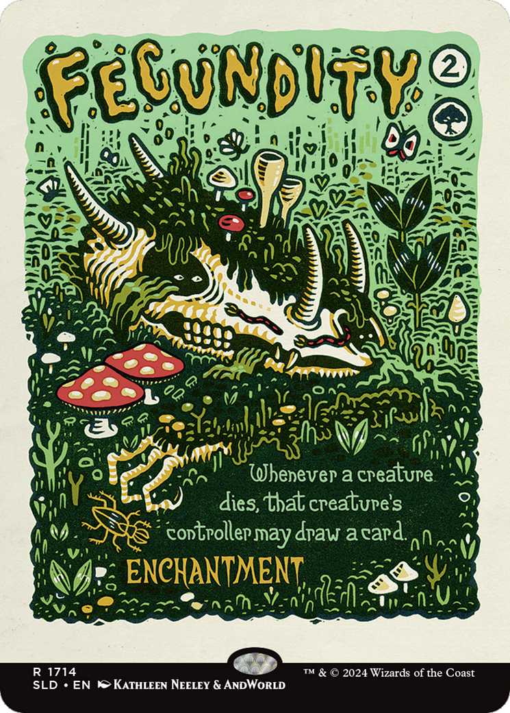 Fecundity (Rainbow Foil) [Secret Lair Drop Series] | Fandemonia Ltd