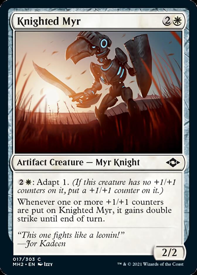 Knighted Myr [Modern Horizons 2] | Fandemonia Ltd
