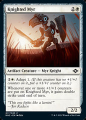 Knighted Myr [Modern Horizons 2] | Fandemonia Ltd