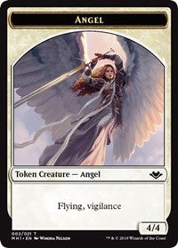 Angel (002) // Elemental (008) Double-Sided Token [Modern Horizons Tokens] | Fandemonia Ltd