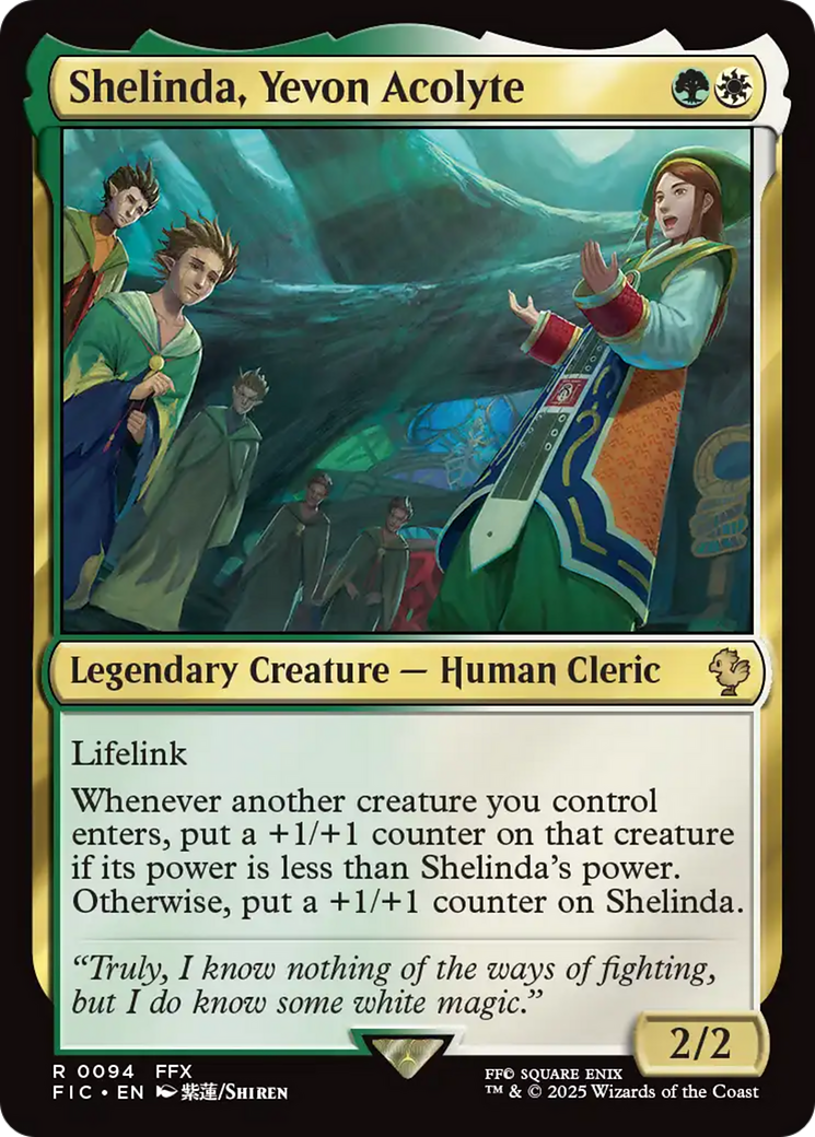 Shelinda, Yevon Acolyte [FINAL FANTASY Commander] | Fandemonia Ltd
