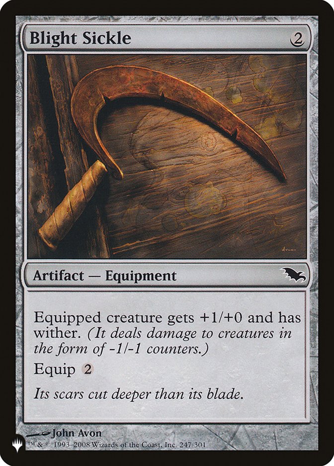 Blight Sickle [The List] | Fandemonia Ltd