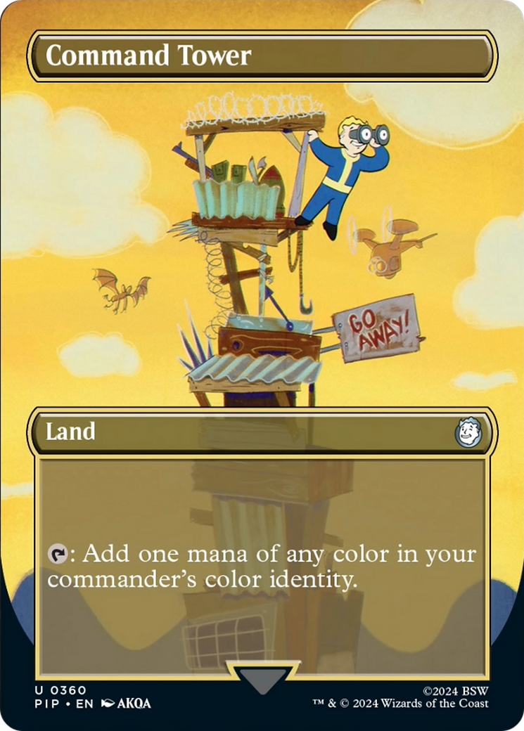 Command Tower (Borderless) [Fallout] | Fandemonia Ltd