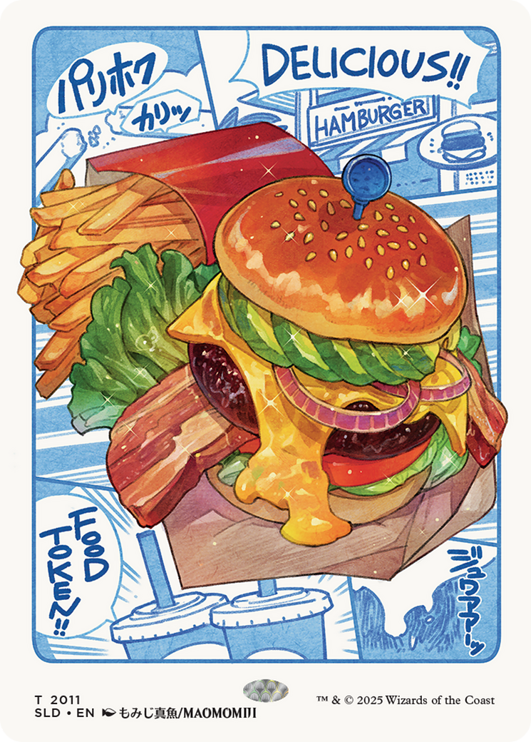 Food Token (2011) (Rainbow Foil) [Secret Lair Drop Series] | Fandemonia Ltd